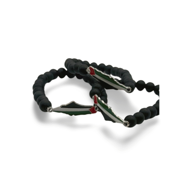 Palestine Beaded Bracelet – Map Edition