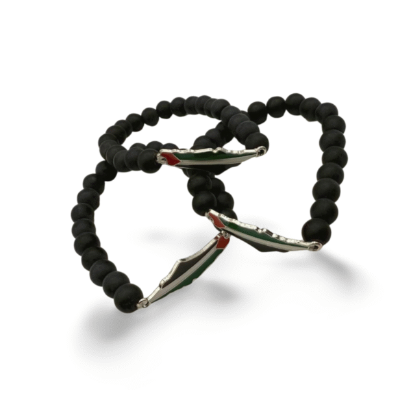 Palestine Beaded Bracelet – Map Edition