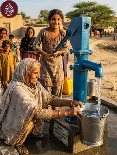 Water Pump Sadaqah Donation | As-Siraj UK Charity