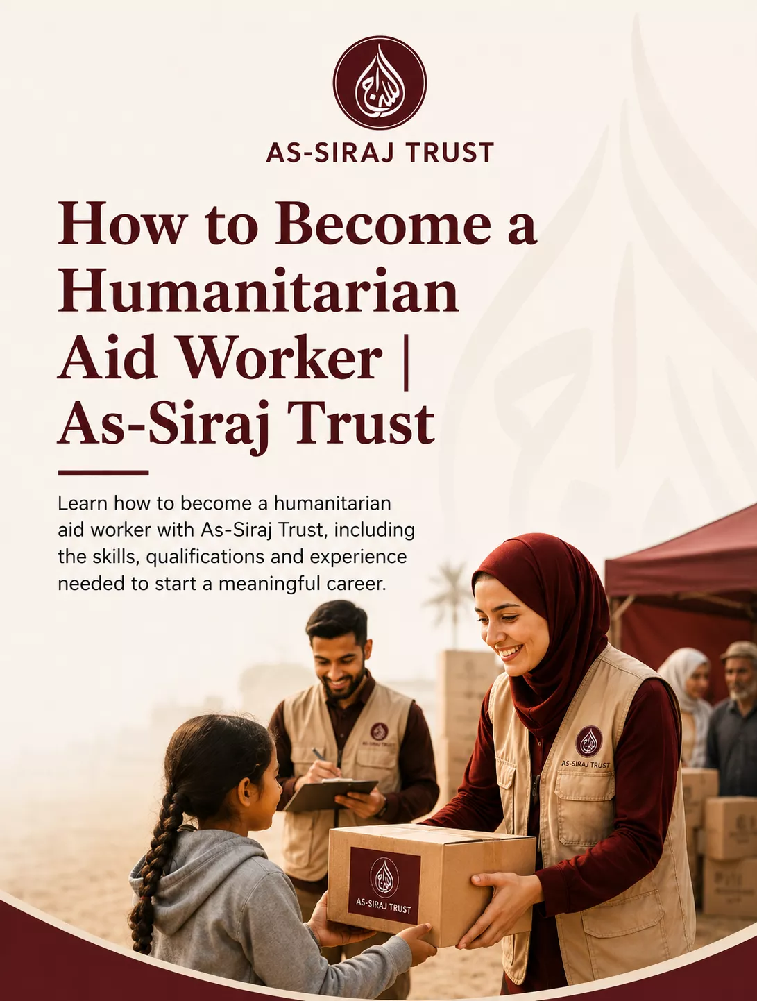 How to Become a Humanitarian Aid Worker