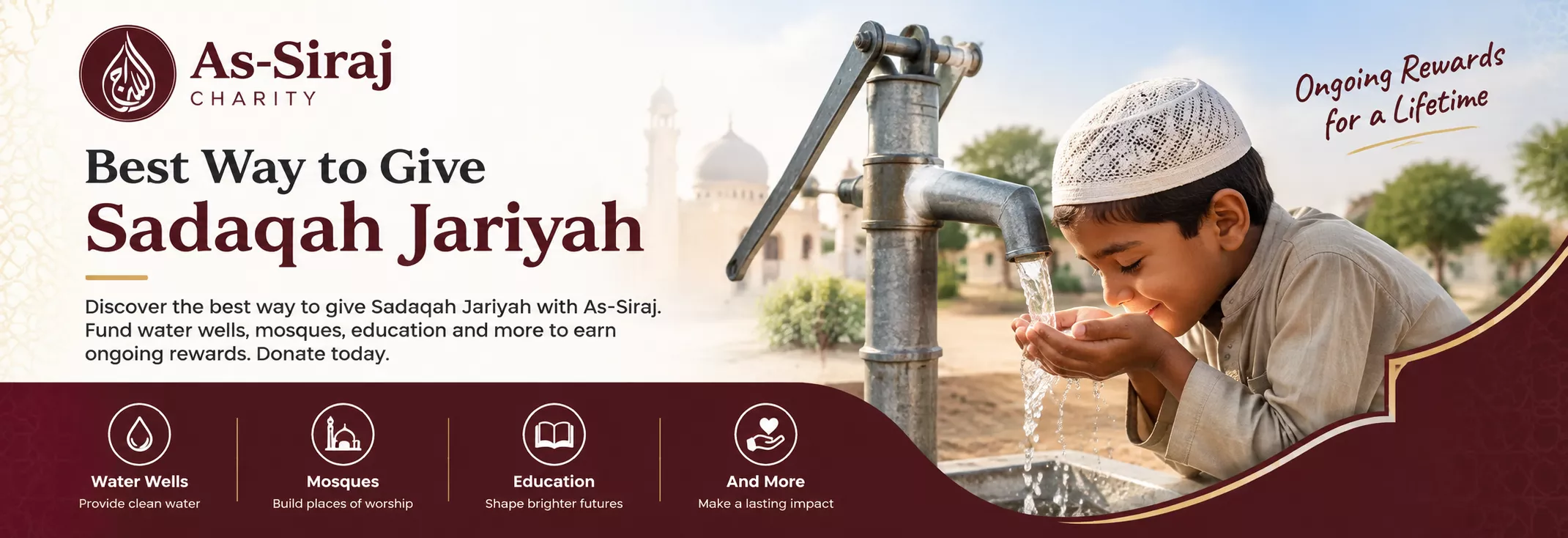 Best Way to Give Sadaqah Jariyah | As-Siraj
