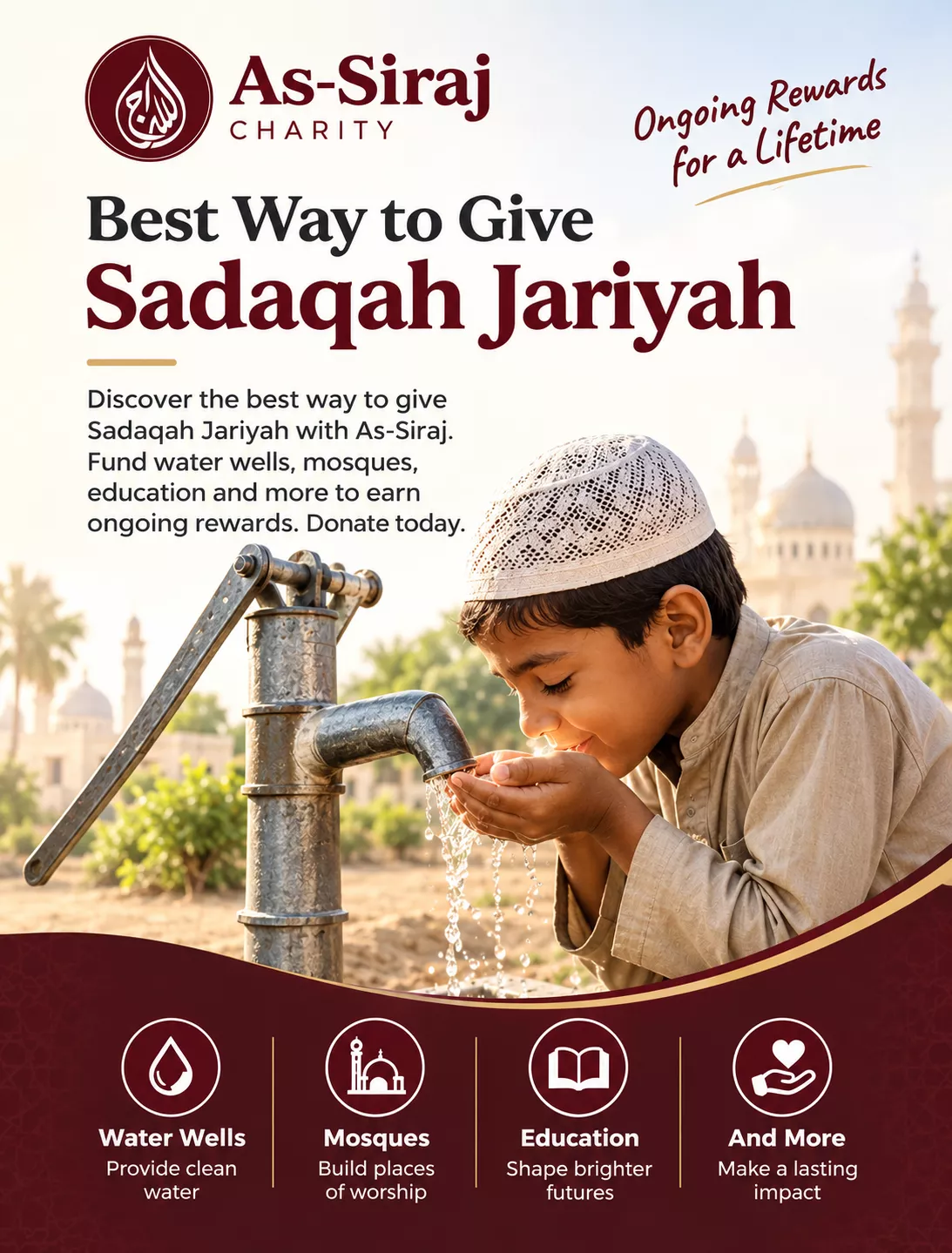Best Way to Give Sadaqah Jariyah | As-Siraj