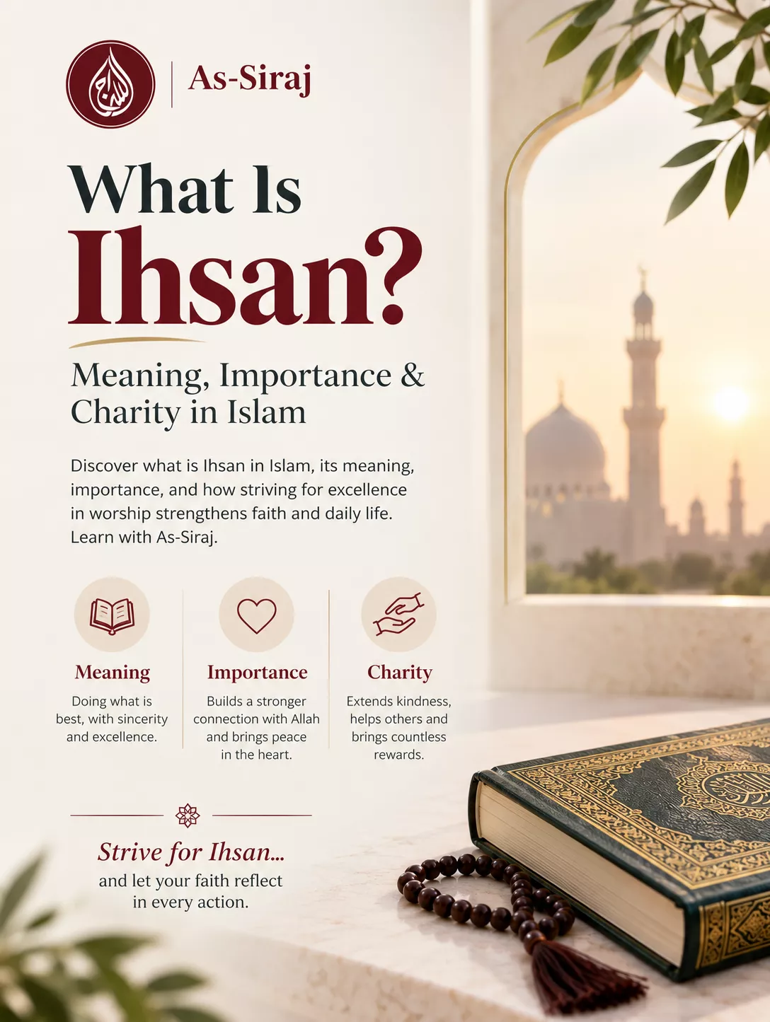 What Is Ihsan? Meaning, Importance & Charity in Islam